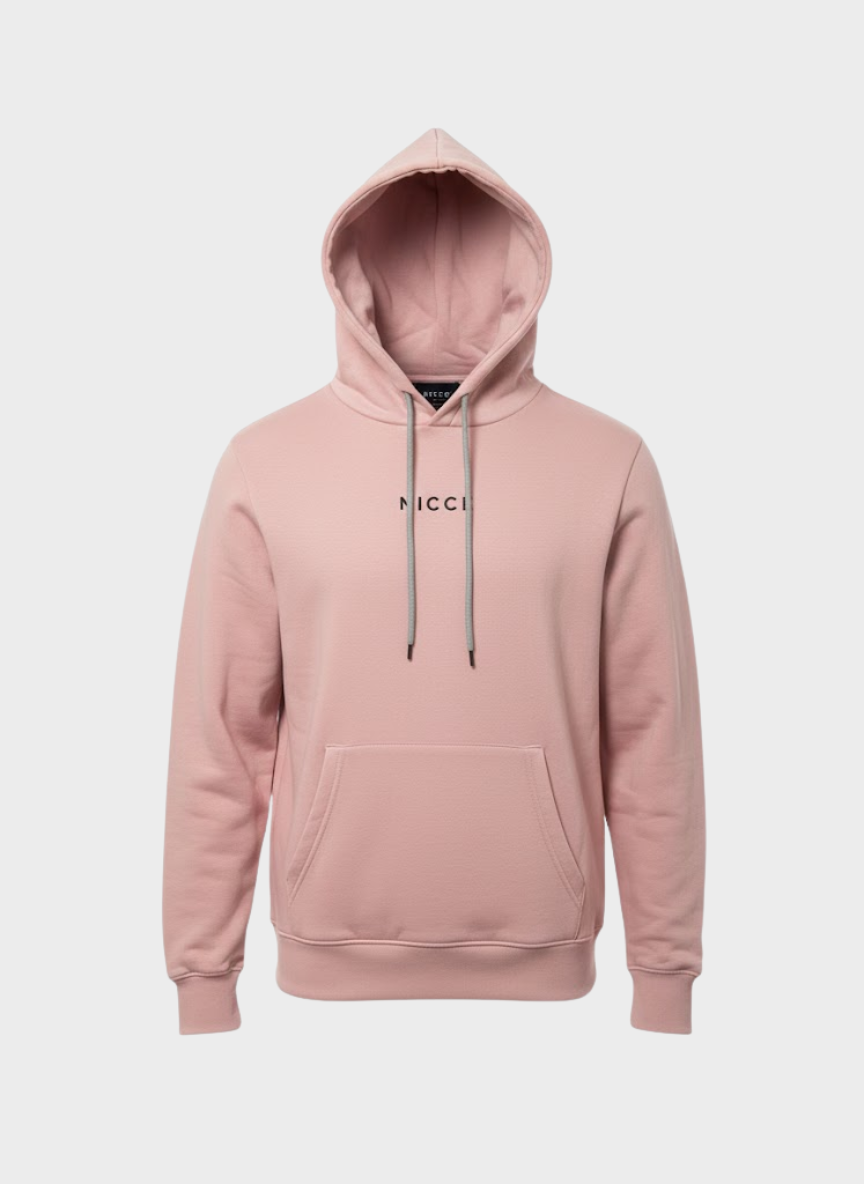 Nicce Light Pink Hoodie