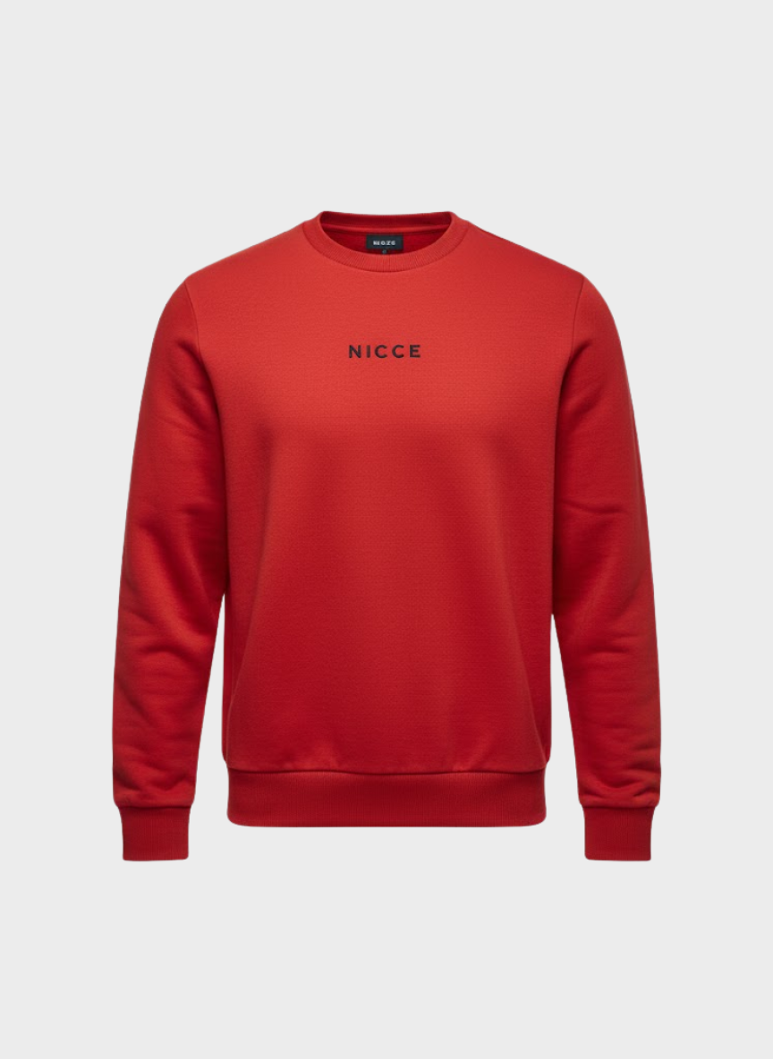 Nicce Red Sweatshirt