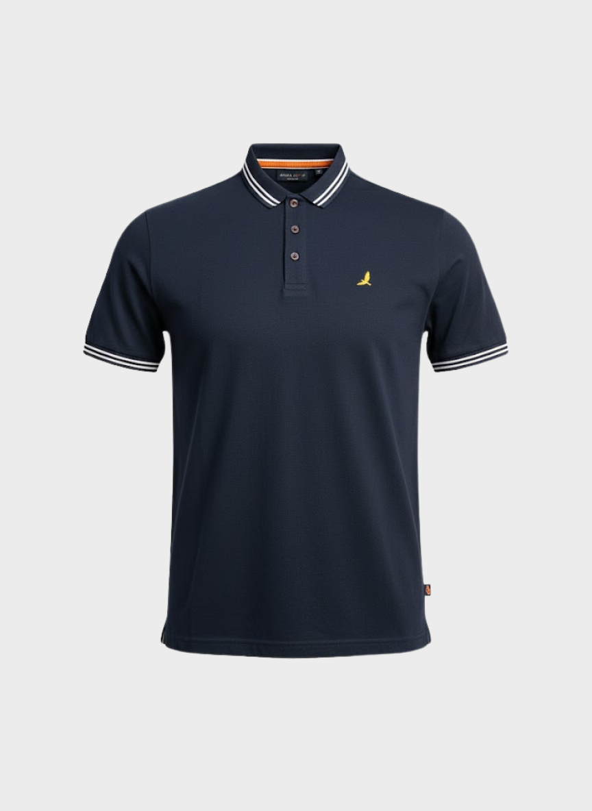 Brave Soul Light Navy Polo