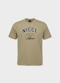 Nicce Beige EMB T Shirt