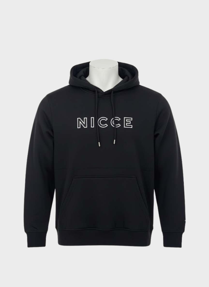 Nicce Black EMB Hoodie