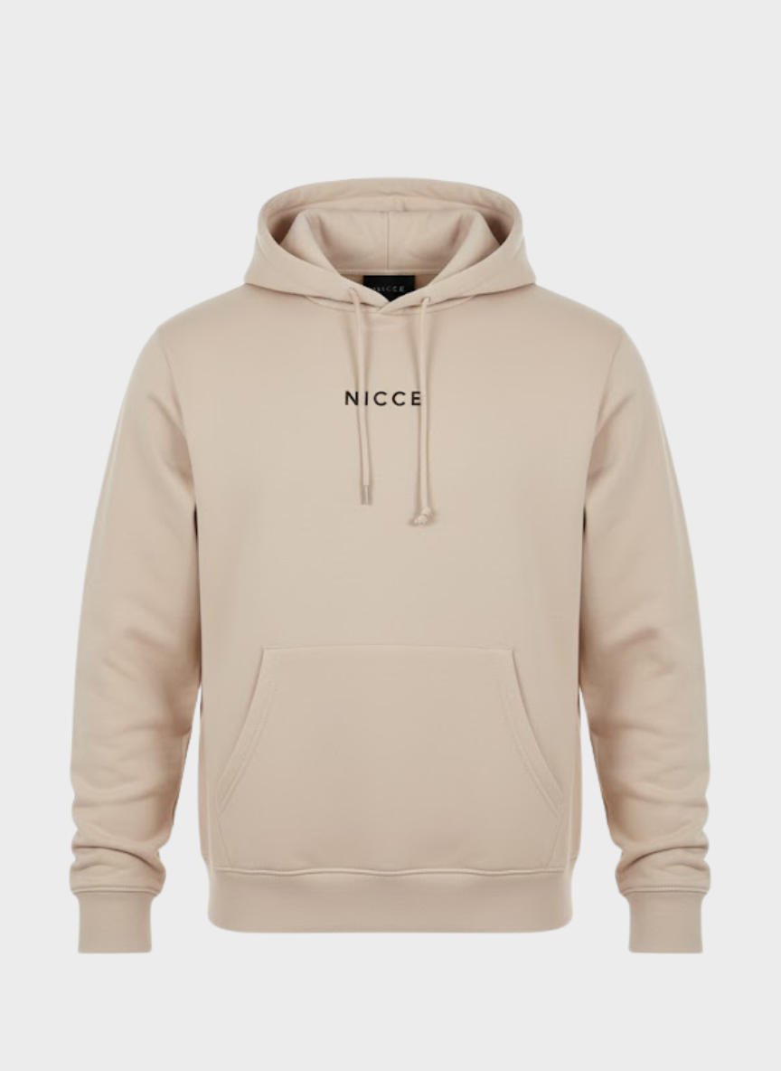Nicce Beige Hoodie