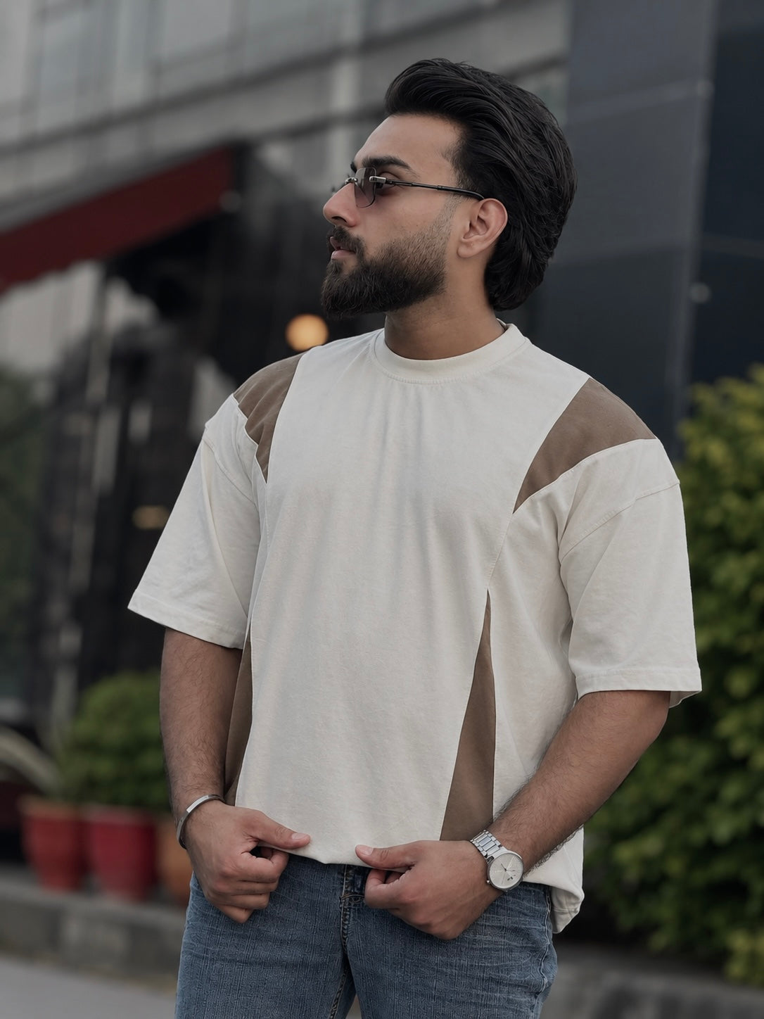 Off White Pannel T-Shirt