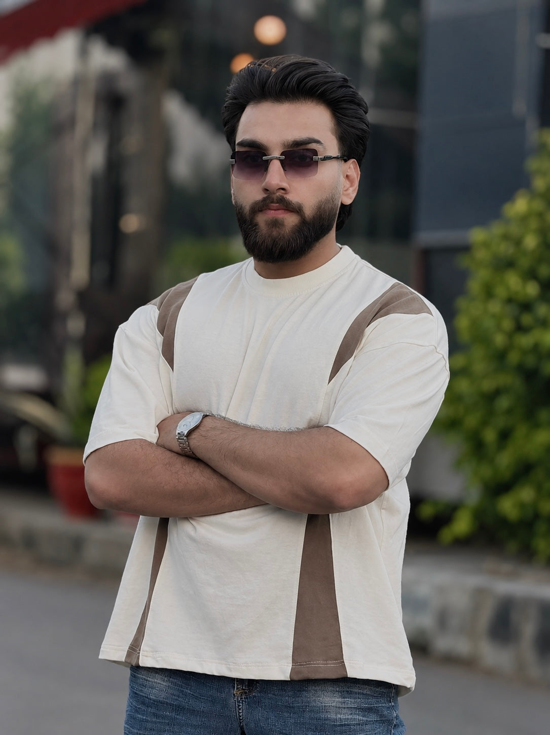 Off White Pannel T-Shirt