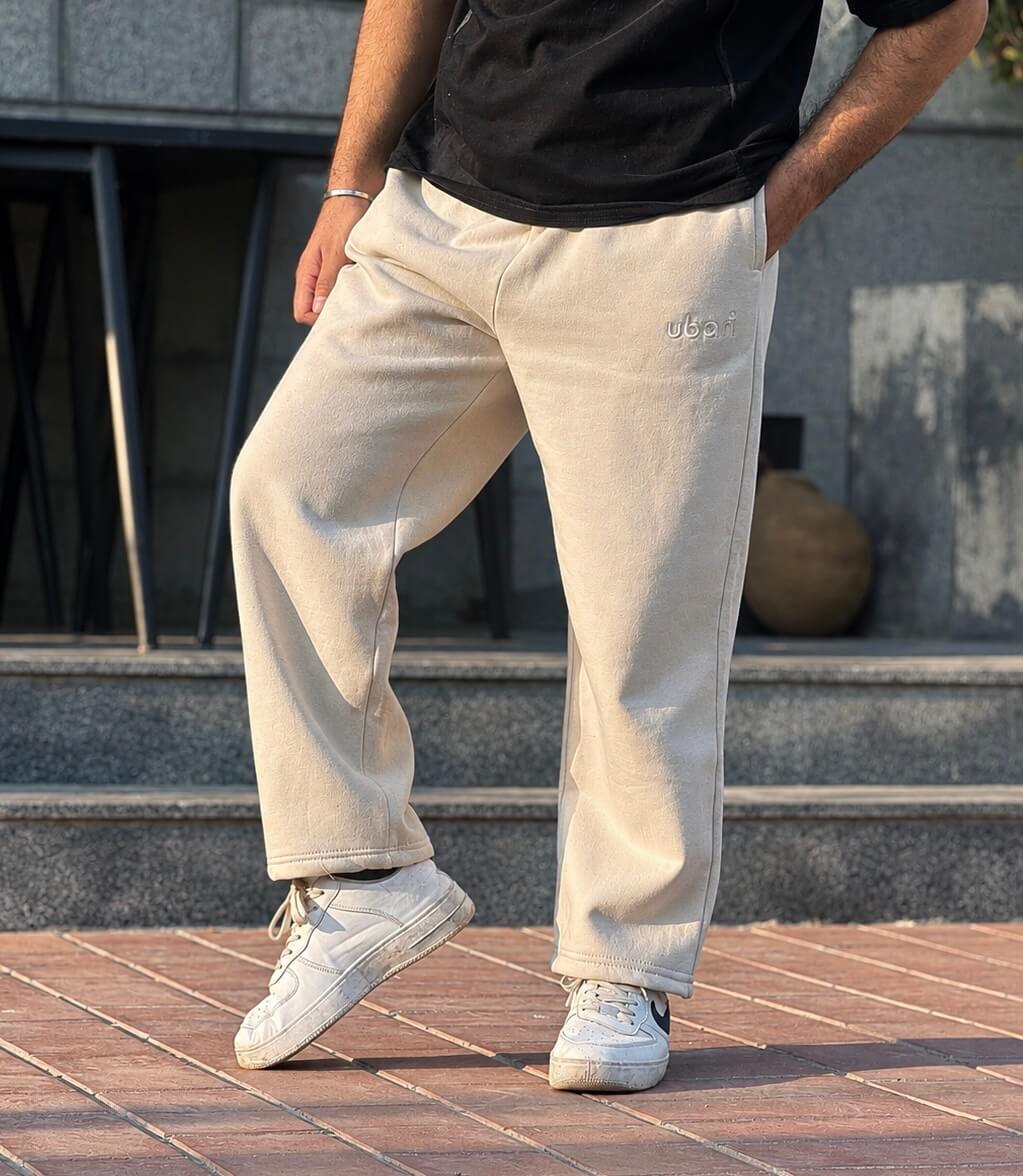Cream jogger