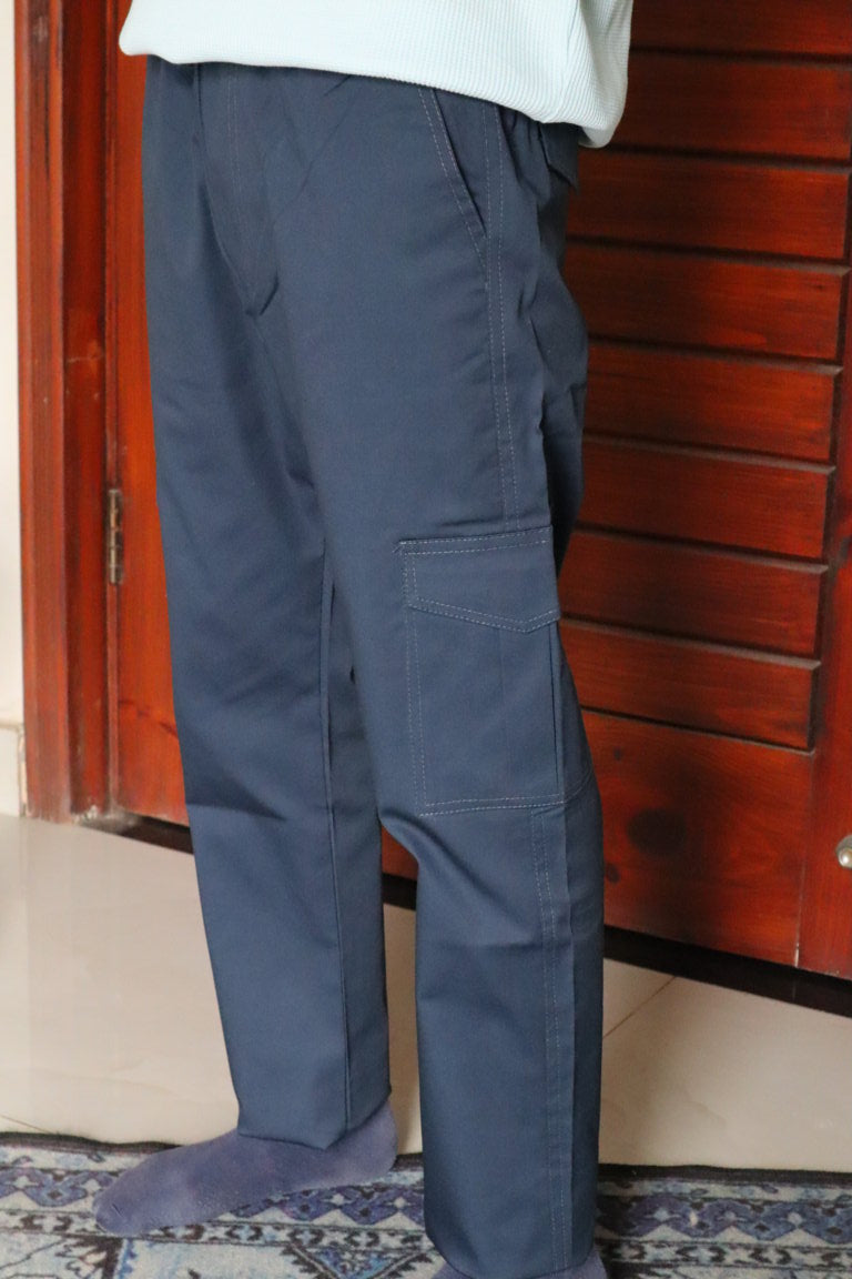 Navy Cargo Trouser